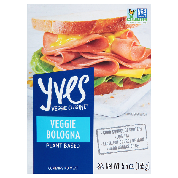 Meat Alternatives Yves Veggie Cuisine Veggie Bologna hero