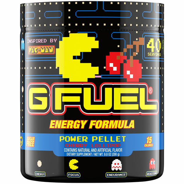 G FUEL Pacman Cherry Powder Tub hero