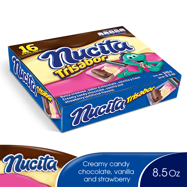 Candy & Chocolate Nucita Tri-Sabor hero