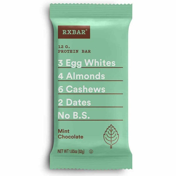 Protein & Meal Replacements RXBAR Mint Chocolate hero