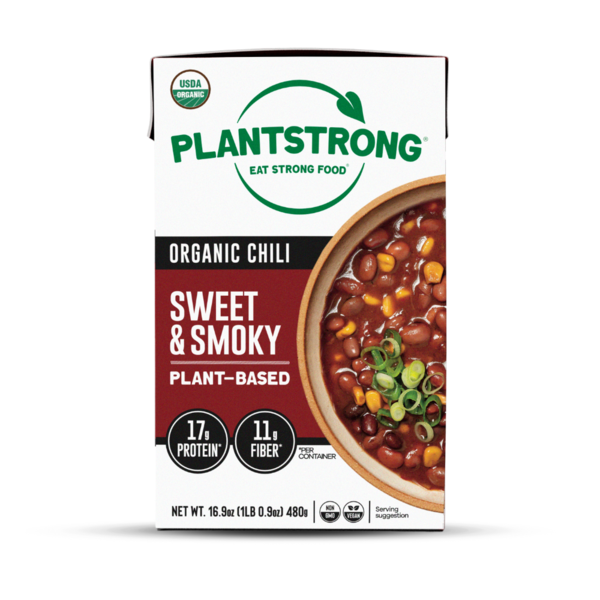 Plantstrong Organic, Sweet & Smoky Chili hero