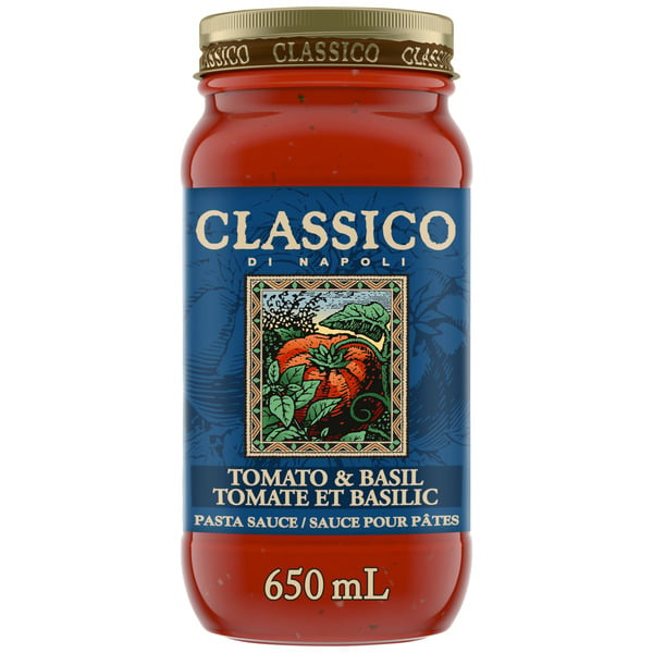 Pasta Sauce Classico Tomato & Basil Spaghetti Pasta Sauce hero