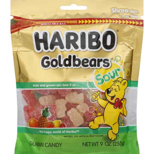 Candy & Chocolate HARIBO Gummi Candy, Sour, Share Size hero