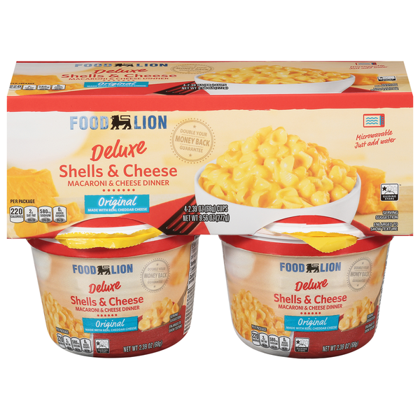 Instant Foods Food Lion Deluxe Macaroni & Cheese hero