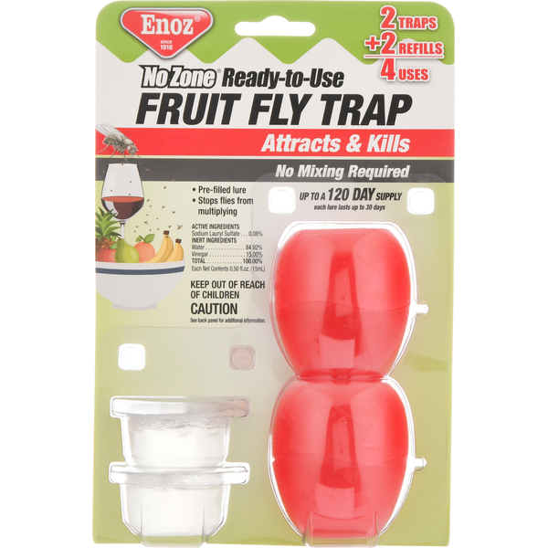 Pest Control Enoz Fruit Fly Trap, Attracts & Kills hero