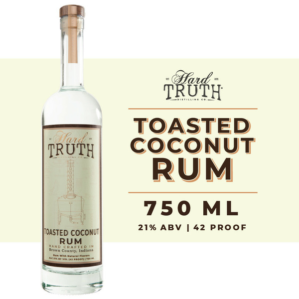 Rum Hard Truth Distilling Co. Toasted Coconut Flavored Rum 42 hero