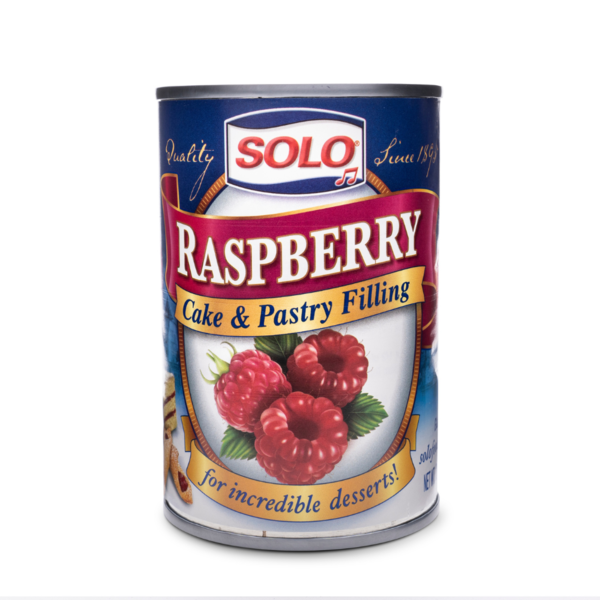 Baking Supplies & Decor Solo Foods Raspberry Cake & Pastry Filling hero