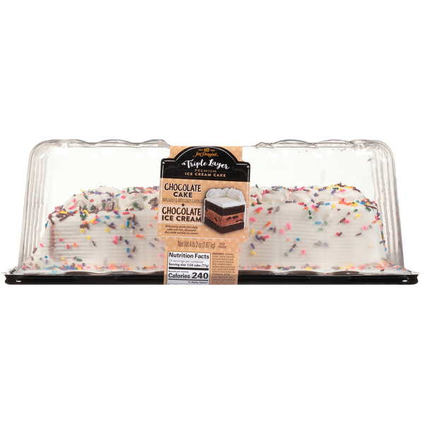 Bakery Desserts Jon Donaire Chocolate Cake + Chocolate Ice Cream Premium Ice Cream Cake hero