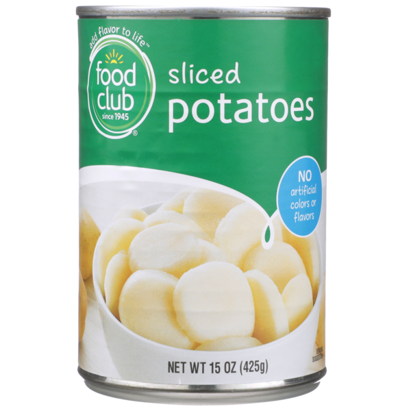 Canned & Jarred Vegetables Food Club Sliced Potatoes hero