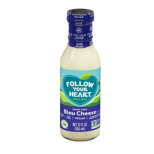 Soy & Lactose-Free Follow Your Heart Vegan Bleu Cheese Dressing, Egg Free, Dairy Free, Gluten Free hero