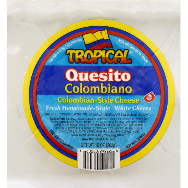 Latino Foods Tropical Cheese, Colombian-Style, Quesito Colombiano hero