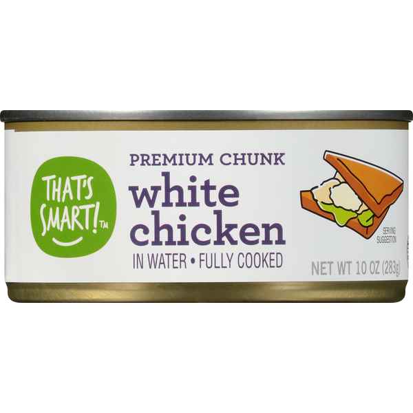 Canned Meat & Seafood That's Smart! White Chicken, Premium Chunk hero