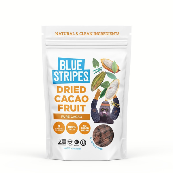 Vitamins & Supplements Blue Stripes Dried Cacao Fruit, Pure Cacao hero