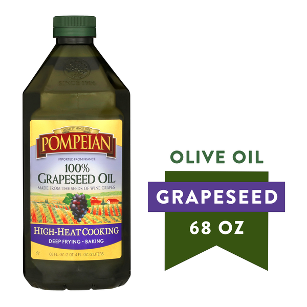 Oils & Vinegars Pompeian Grapeseed Oil hero