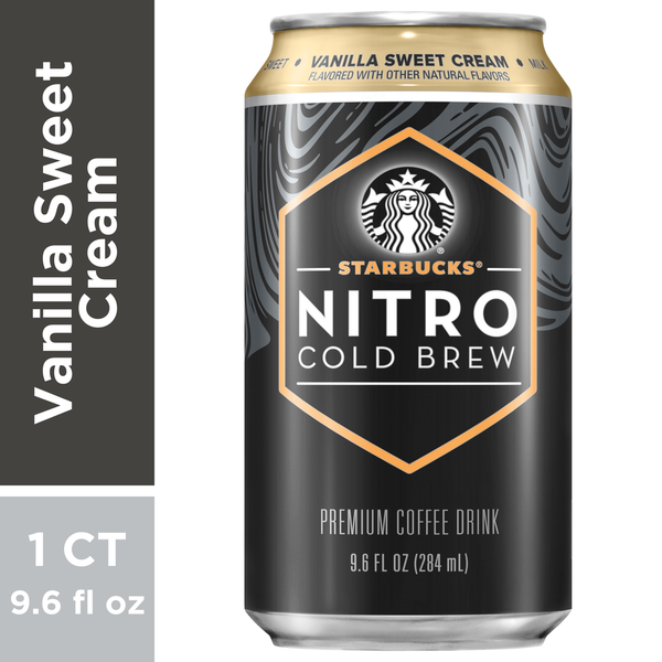 Coffee Starbucks Cold Brew, Nitro Vanilla Sweet Cream hero