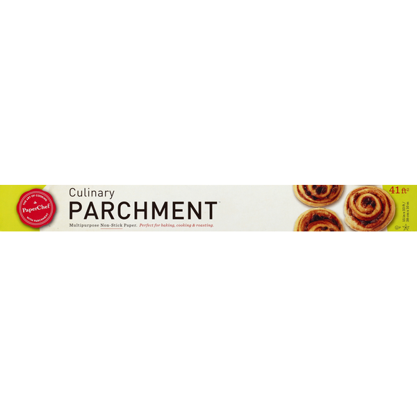 Kitchen Supplies PaperChef Parchment, Culinary, 41 Square Feet hero