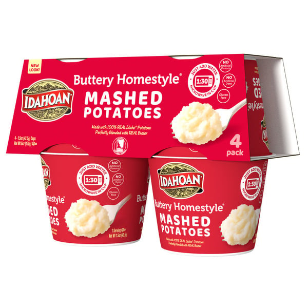 Canned Meals & Beans Idahoan® Buttery Homestyle Mashed Potatoes hero