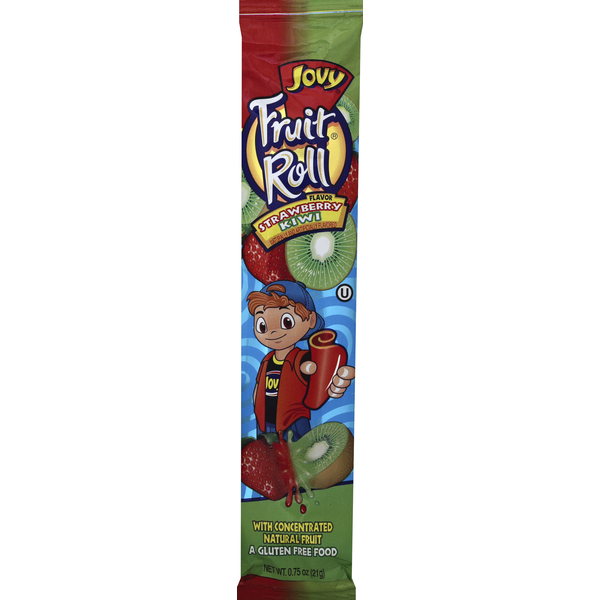 Fruit & Vegetable Snacks Jovy Fruit Roll, Strawberry Kiwi Flavor hero