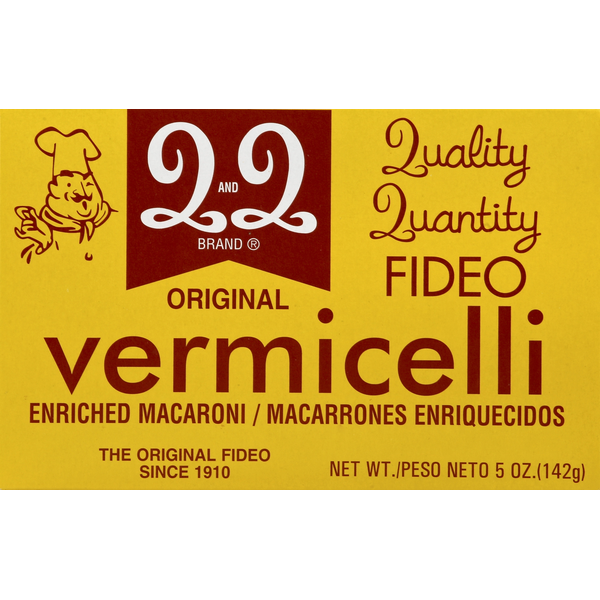 Dry Pasta Q and Q Vermicelli, Original hero