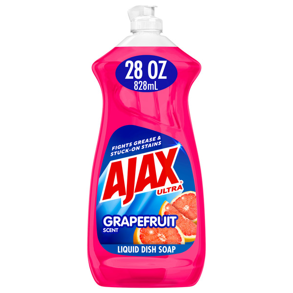 Cleaning Products Ajax Bleach Alternative Liquid Dish Soap, Grapefruit hero