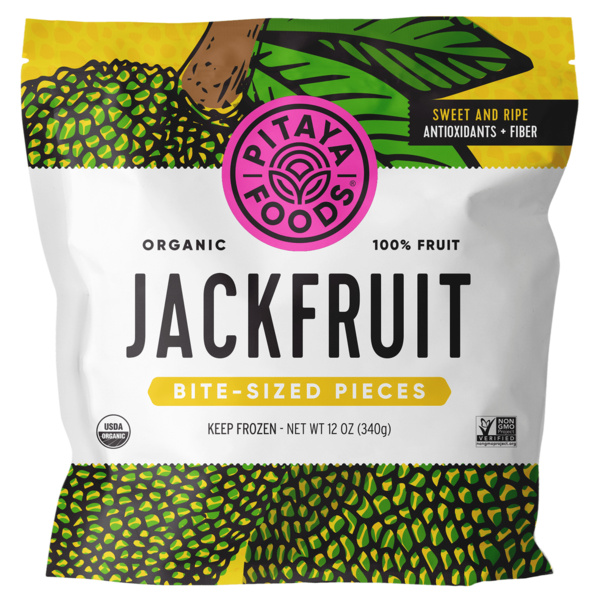 Frozen Produce Pitaya Foods Organic Ripe Jackfruit Bite-Sized Pieces hero