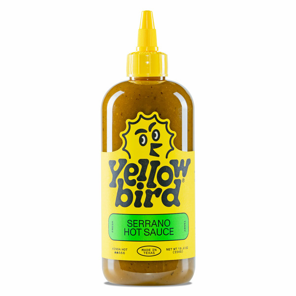 Condiments Yellowbird Classic Serrano Hot Sauce hero