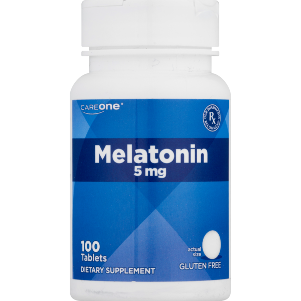 Vitamins & Supplements CareOne Melatonin 5 mg Tablets hero