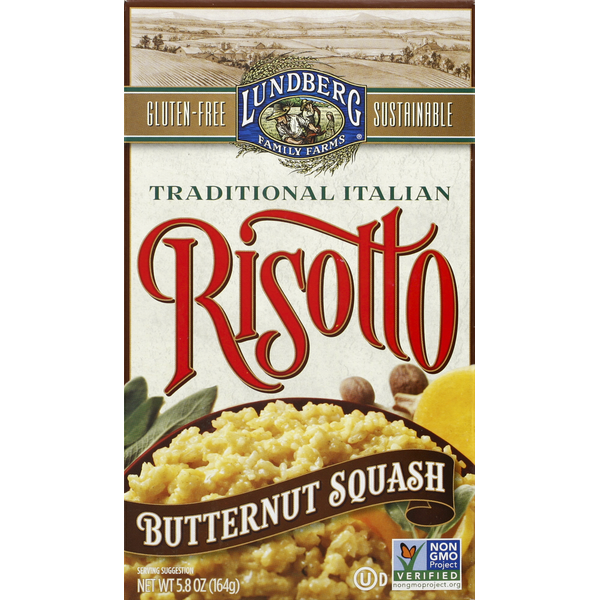 Instant Foods Lundberg Family Farms Risotto, Butternut Squash hero