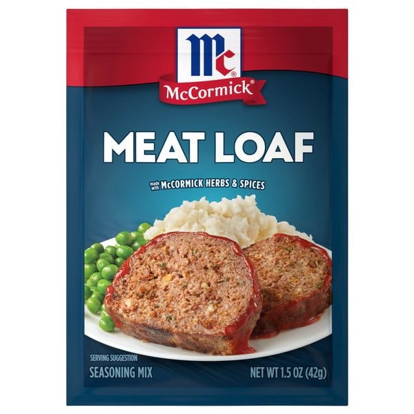 Marinades & Meat Preparation McCormick® Meat Loaf Seasoning Mix hero