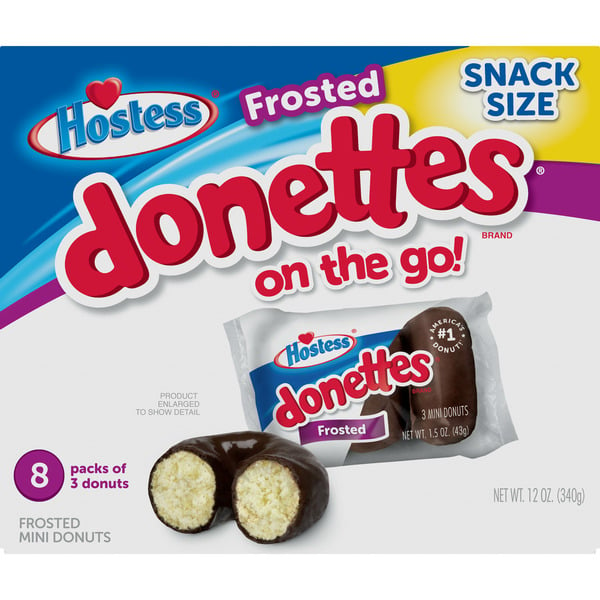 Bakery Desserts Hostess Donettes Frosted Mini Donuts hero