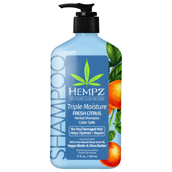 Hair Care Hempz Herbal Shampoo, Fresh Citrus, Triple Moisture hero