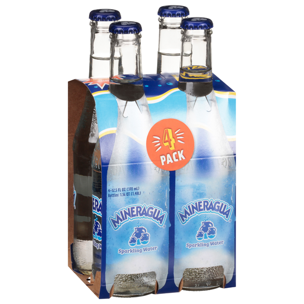 Water, Seltzer & Sparkling Water Mineragua Sparkling Water, 4 Pack hero