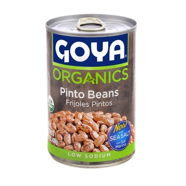 Grains, Rice & Dried Goods Goya Organic Pinto Beans, Low Sodium hero