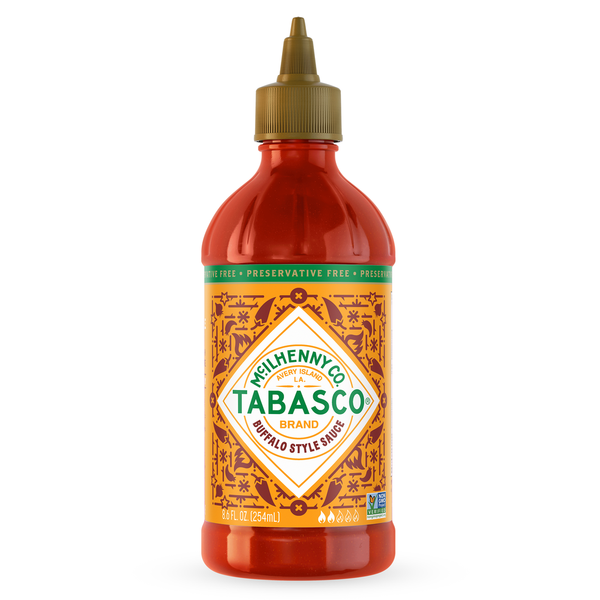 Condiments Tabasco Buffalo Style Sauce hero