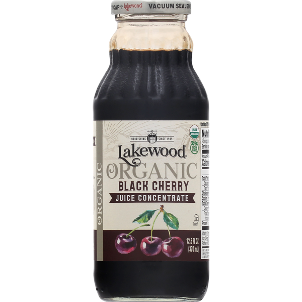 Juice & Nectars Lakewood Juice Concentrate, Organic, Black Cherry hero