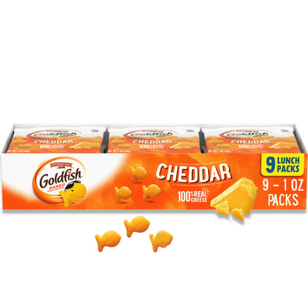 Crackers Pepperidge Farm Goldfish Cheddar Cheese Crackers hero