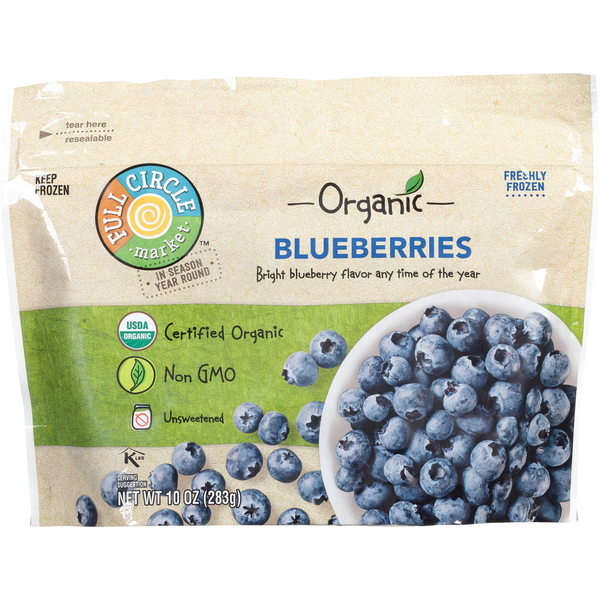 Frozen Produce Full Circle Organic Blueberries hero