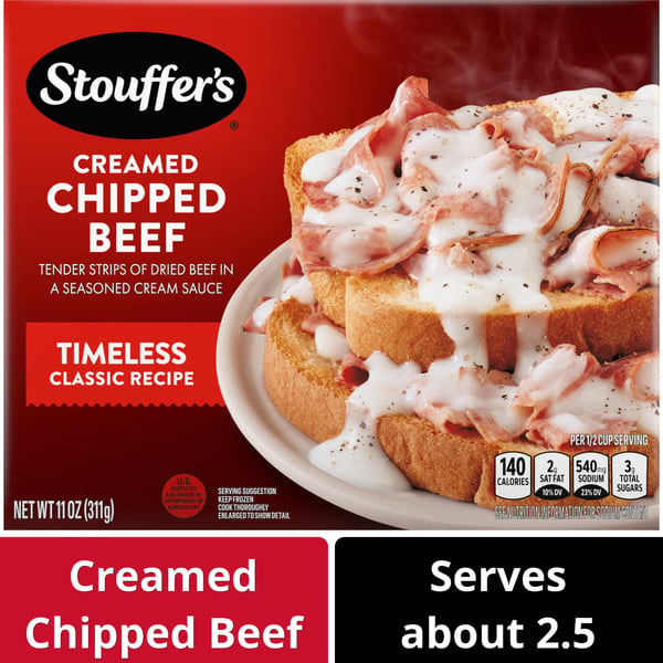 Frozen Meals Stouffer's Creamed Chipped Beef hero