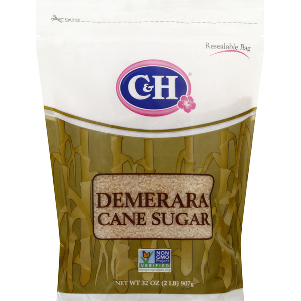 Baking Ingredients C&H Demerara Cane Sugar hero