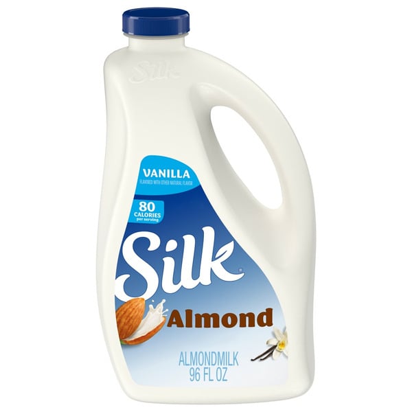 Soy & Lactose-Free Silk Vanilla Almond Milk, Dairy Free, Gluten Free, Soy Free hero