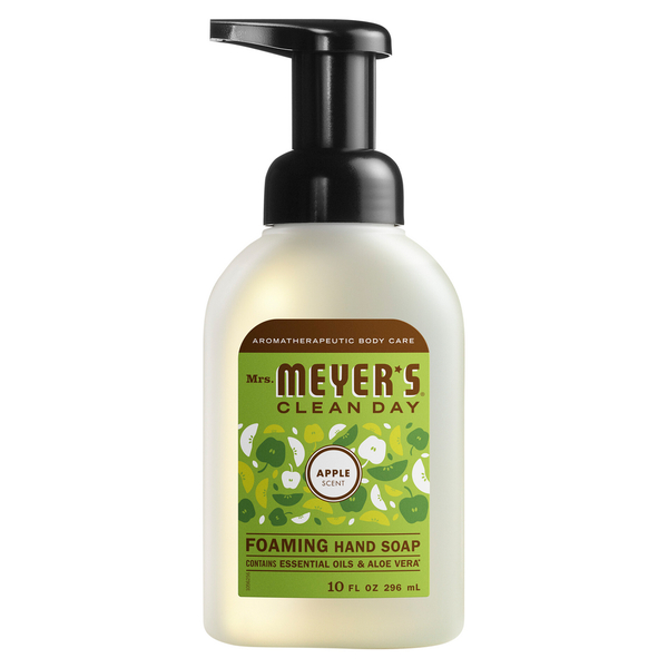 Body Lotions & Soap Mrs. Meyer's Clean Day Hand Soap, Apple Scent, Foaming hero