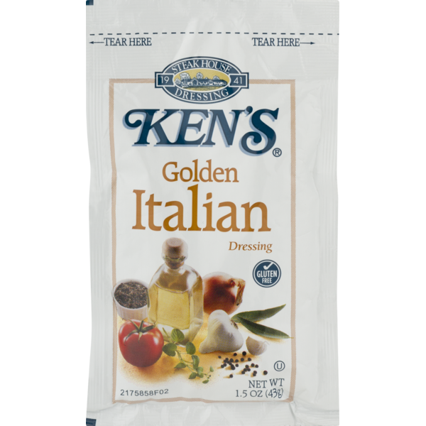 Prepared Soups & Salads Ken's Steak House Ken's Dressing Golden Italian hero