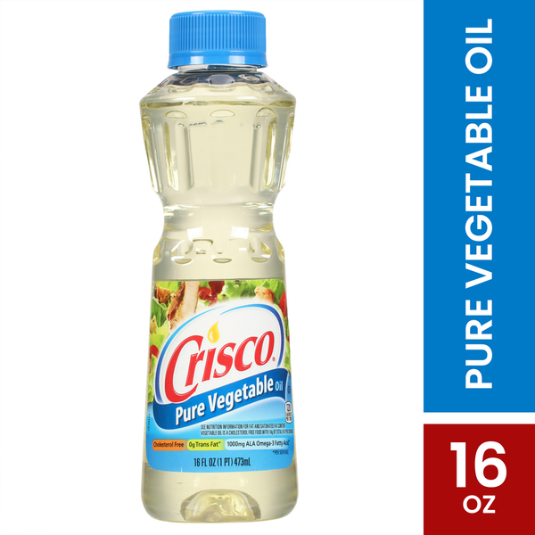 Oils & Vinegars Crisco Pure Vegetable Oil hero