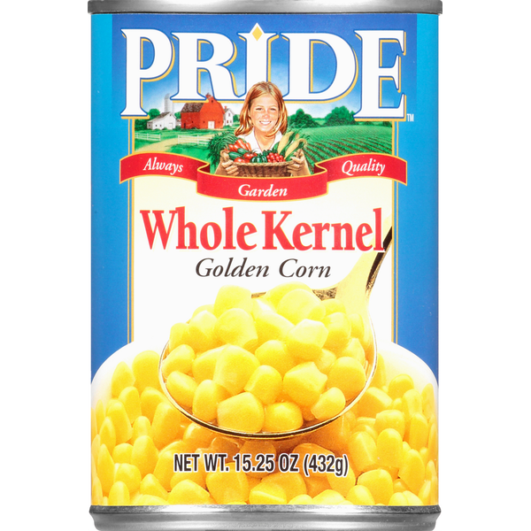 Canned & Jarred Vegetables Pride Golden Corn, Whole Kernel hero