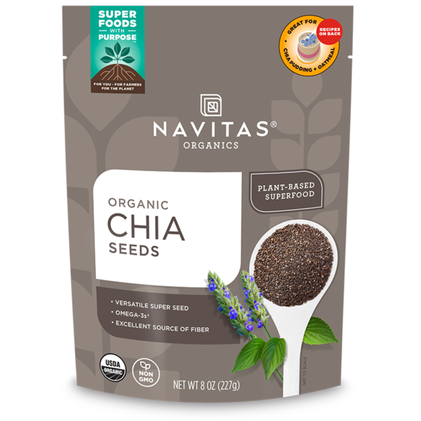 Nuts, Seeds & Dried Fruit Navitas Organics Chia Seeds hero