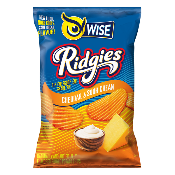 Wise Potato Chips, Cheddar & Sour Cream hero