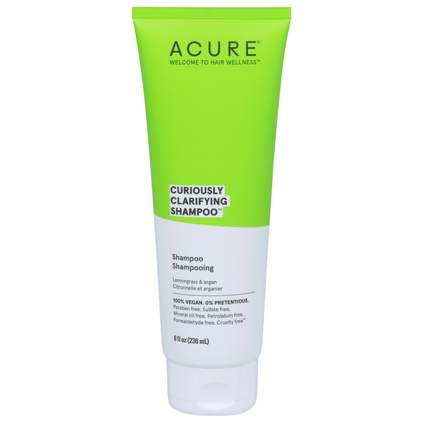 Facial Care ACURE Shampoo, Curiously Clarifying, Lemongrass & Argan hero