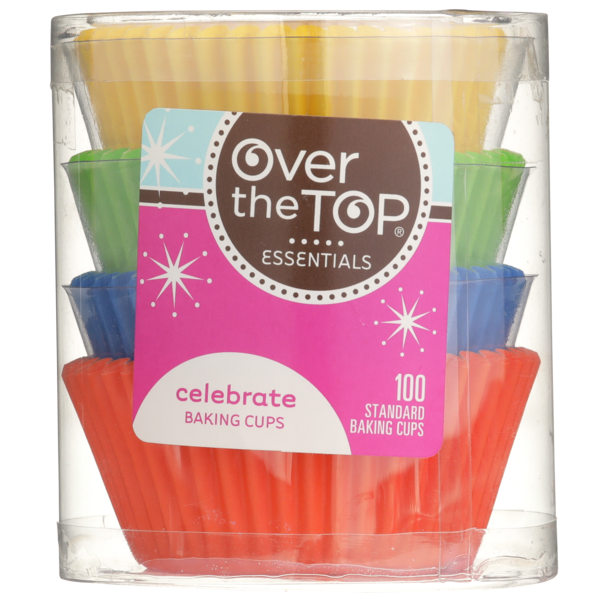 Baking Supplies & Decor Over The Top Celebrate Baking Cups hero