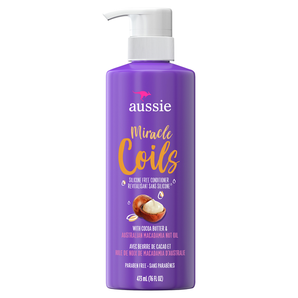 Beauty Aussie Miracle Coils Silicone-Free Hydrating Conditioner with Cocoa Butter hero