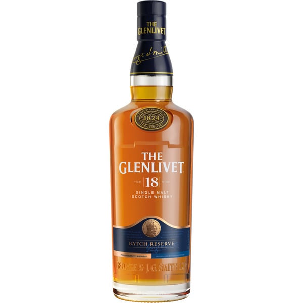 Scotch The Glenlivet 18YO Single Malt Scotch hero